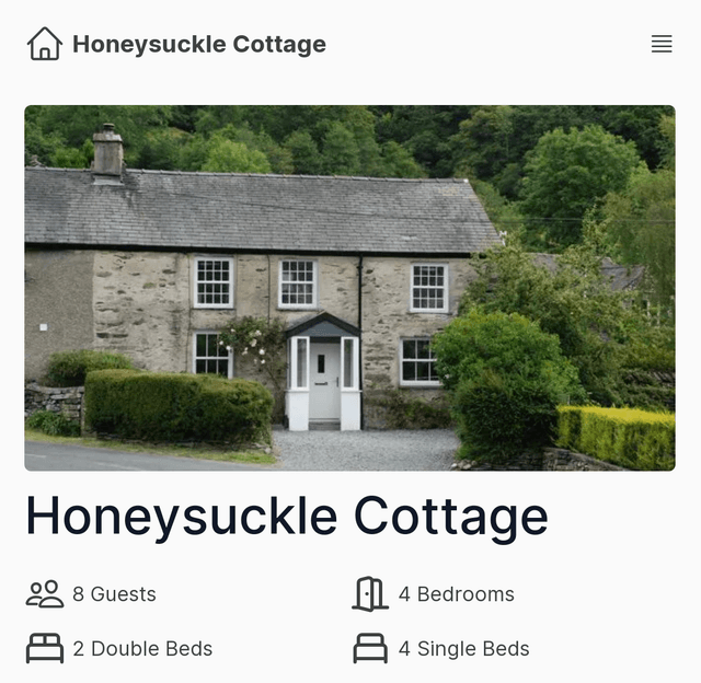 Honey Suckle Cottage Site